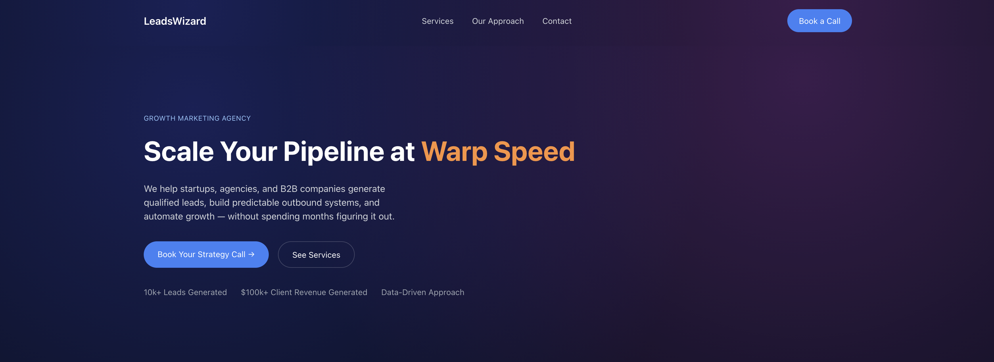 Leads Wizard - Brand & Web Design